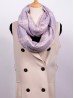 THREE TONE LONG LOOP SCARF